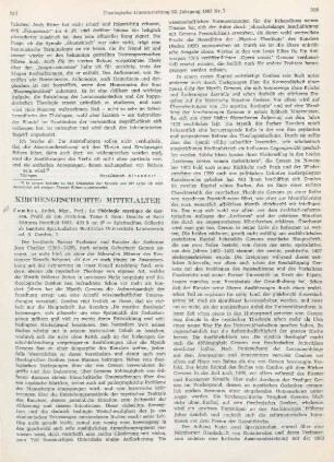 517-519 [Rezension] Combes, André, La théologie mystique de Gerson