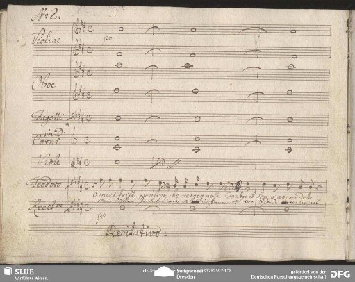 Recitativo accompagnato: "O miei tristi pensier / Meine düstren Gedanken"