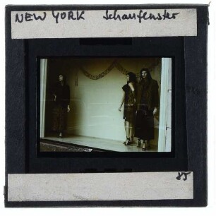 New York, Schaufenster