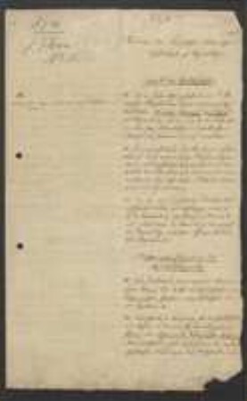 Vereinssatzung 1841