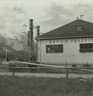 Bayrische Zugspitzbahn, Talstation