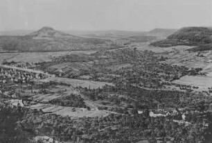 Blick auf Achalm und Ursulaberg : Geologie | Geologische Charakterbilder | Der Nordrand der mittleren Schwäbischen Alp