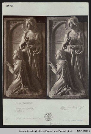 Maria Magdalena mit Stifter