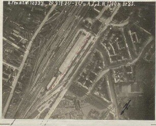 München, Ostbahnhof (nördlicher Teil) (mit Einzeichnungen) (1500 m)