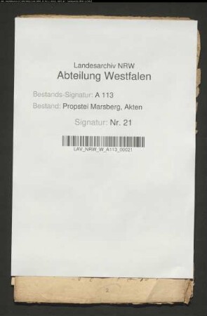Streit zwschen den Einwohnern zu Helminghausen und den Junkern v. Padberg um die Besteuerung der Güter zu Helminghausen.
