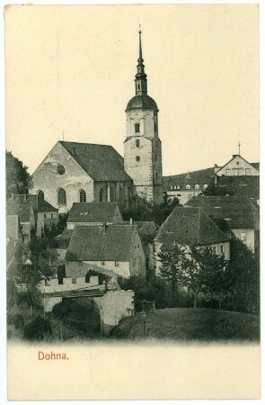 Dohna. Kirche
