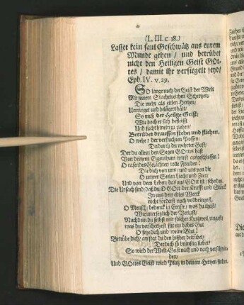 [Bibelzitat, Kommentar in Gedichtform.]