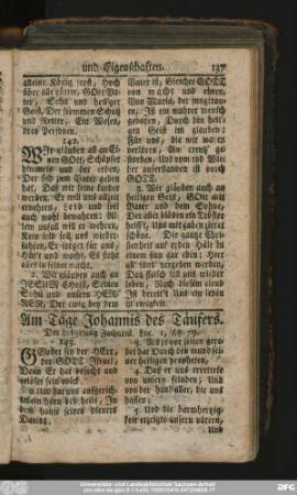 [11.] Am Tage Johannis des Täufers.