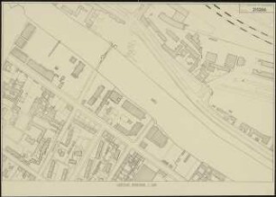 Brücke Schinkelwettbewerb 1991: Lageplan 1:1000