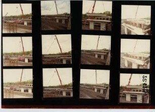 Hochstraße Ratsweg - BW 255 A - Ratswegbrücke, 1983