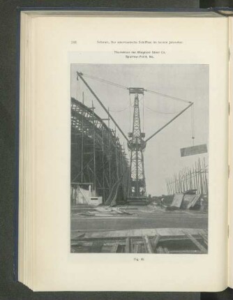 Thurmkran der Maryland Steel Co. Sparrow-Point, Ma.