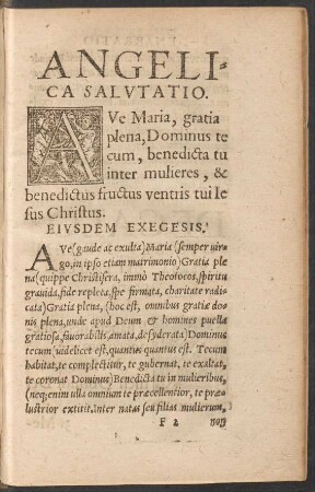 Angelica Salutatio.