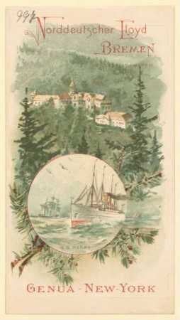 Passagierliste : Imperial German & U.S. Mail Steamship
