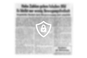 Hohe Zahlen geben falsches Bild - Es bleibt nur wenig Bewegungsfreiheit