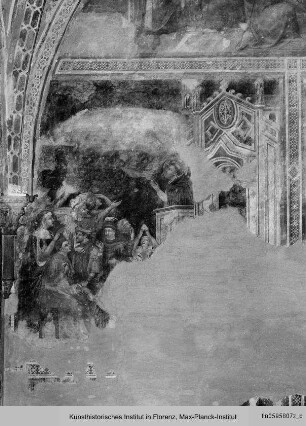 Freskendekoration der Katharinenkapelle : Szenen aus dem Leben des Heiligen Petrus Martyr