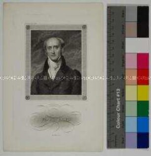 Porträt des britischen Politikers Charles Grey, 2nd Earl Grey - Blatt Nr. 232 aus Meyers Conversationslexikon