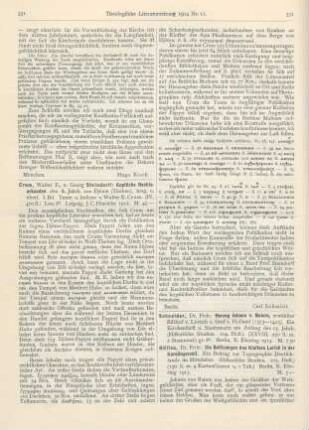 331-332 [Rezension] Crum, Walter E., Koptische Rechtsurkunden des 8. Jahrh. aus Djême (Theben), hrsg. u. übers