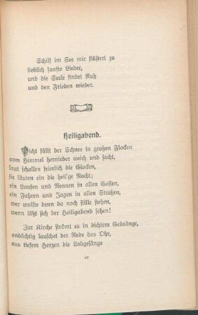 Heiligabend.