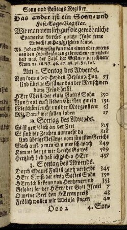 [Das ander Register.]