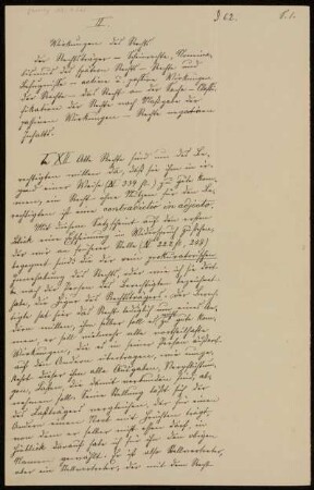 § 62. II. Wirkungen des Rechts [Reinschrift von unbekannter Hand]