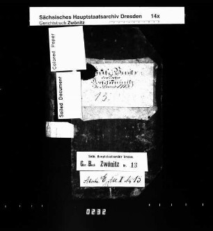 Gerichtshandelsbuch von Dorfchemnitz (bei Zwönitz), Bd. 4