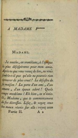 Sophie, ou lettres de deux amies, 2