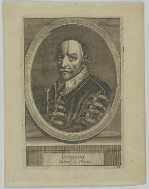 Bildnis des Lothaire, Erzbischof von Trier