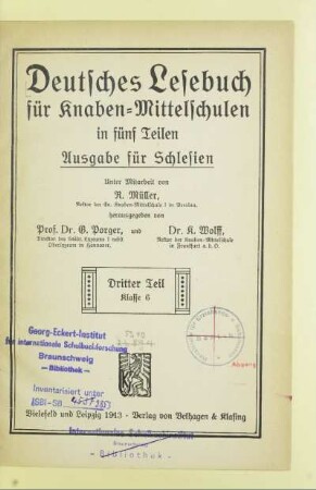 Teil 3 = Kl. 6: [Teil 3 = Kl. 6]
