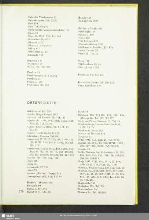 Ortsregister