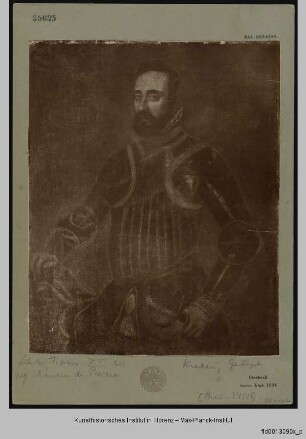 Bildnis des Alfonso III d'Avalos d'Aquino d'Aragona