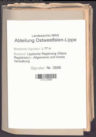 Grundstücksverkäufe im Amt Varenholz (Beratung der Kolonate) Nr. 204-343, Bd. 4
