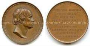 Medaille auf den Mediziner Christian Gottfied Ehrenberg zum 50. Doktorjubiläum
