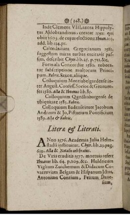 Literae & Literati