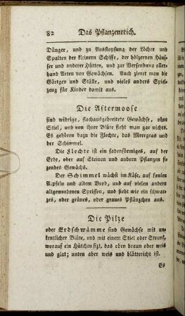 Die Pilze.