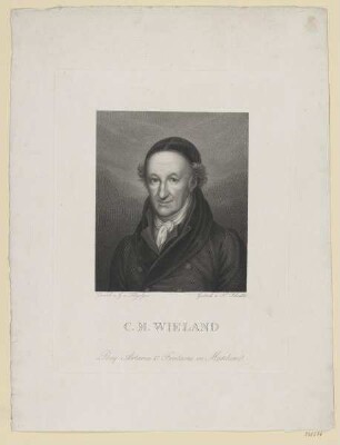 Bildnis des C. M. Wieland