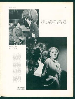 Descubrimientos de Mervyn Le Roy