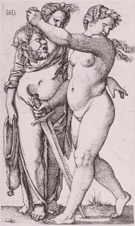 Judith und ihre Magd mit dem Haupte des Holofernes