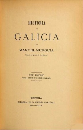 Historia de Galicia, III