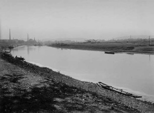 Bau der Kanalbrücke Minden/Mittellandkanal