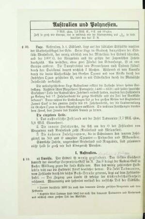 Australien und Polynesien