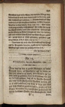 Nr. 25. Sonnabends, den 2ten September, 1797.