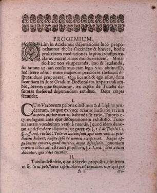 Theses Inaugurales De Tutelis