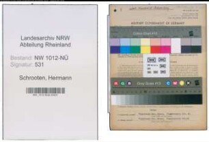 Entnazifizierung Hermann Schrooten , geb. 07.08.1896 (Landwirt)