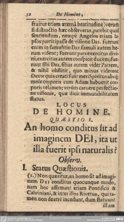 Locus De Homine