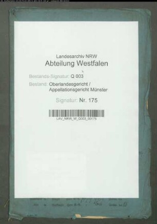 Kötter Hermann Hüppe gnt. Pankok und Genossen zu Merveld ./. Herzog Rudolph von Croy zu Dülmen wegen Wegegerechtigkeit