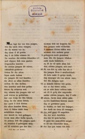 Mai und Beaflor : eine Erzählung aus dem dreizehnten Jahrhundert