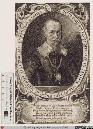 Bildnis David Döring (1630 von)