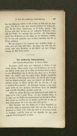 ¬Eine¬ merkwürdige Naturerscheinung