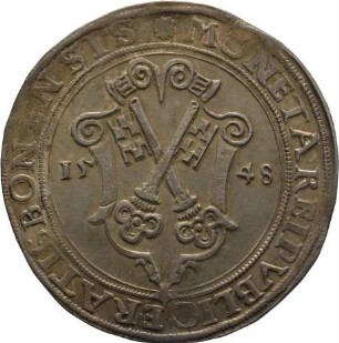 Münze, Reichsguldiner, 1548