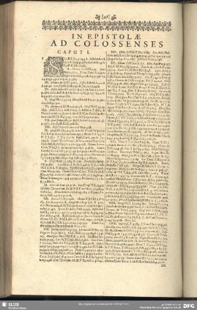In Epistolae Ad Colossenses